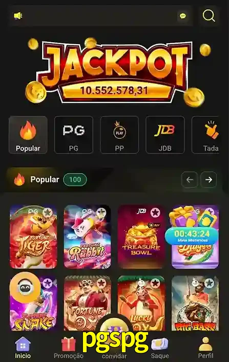 Promoções Especiais no pgspg App
